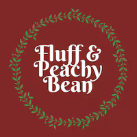 Fluff & Peachy Bean business logo